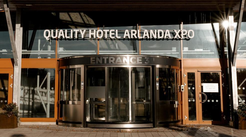 Quality Hotel Arlanda Xpo Eksteriør billede